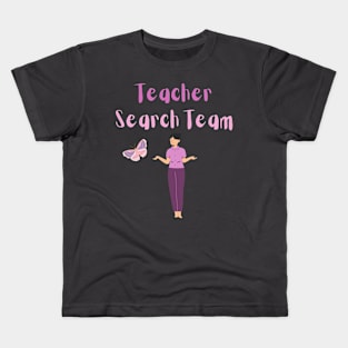 Teacher Search Team Kids T-Shirt